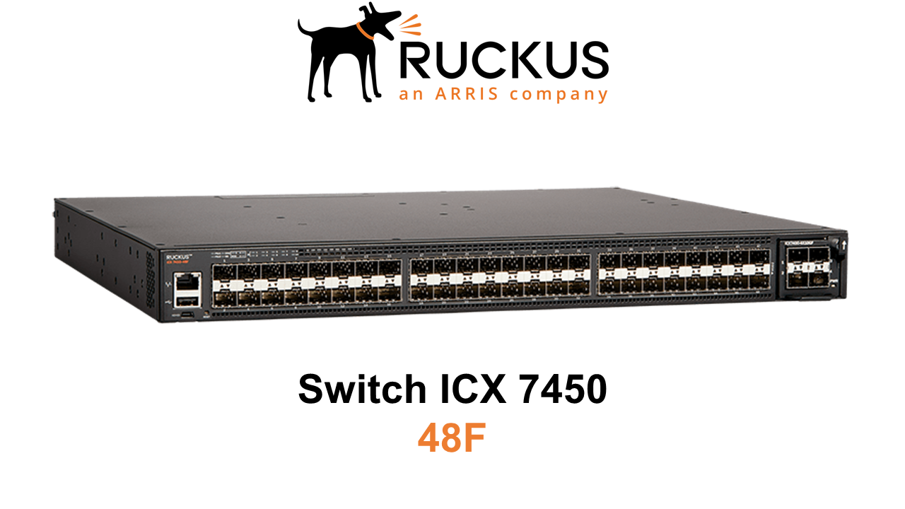 Ruckus ICX 7450-48F Switch (End of Sale/Life)