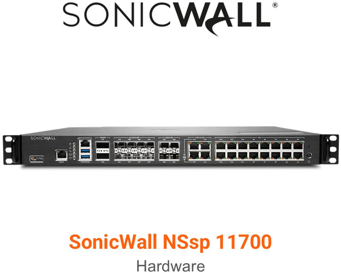SonicWall NSSP 11700 Network Security Appliance