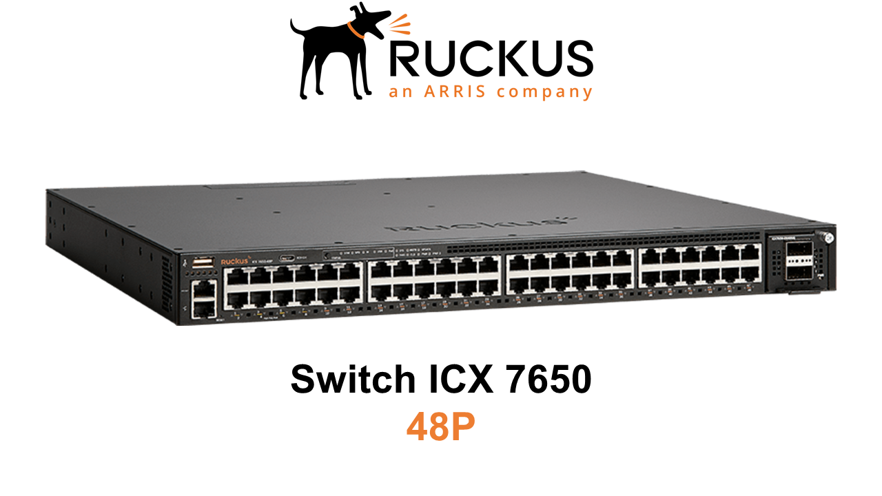 Ruckus ICX 7650-48P Switch (End of Sale/Life)