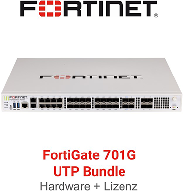 Fortinet FortiGate-701G - UTM/UTP Bundle (Hardware + Lizenz)