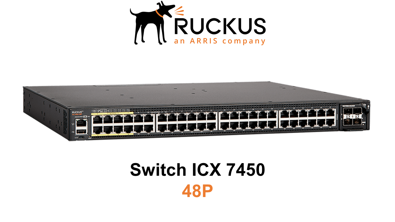 Ruckus ICX 7450-48P Switch (End of Sale/Life)
