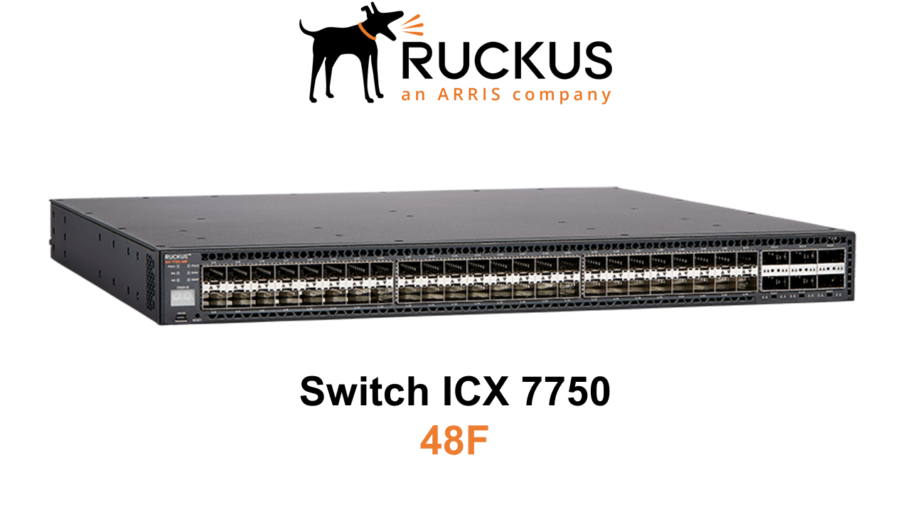 Ruckus ICX 7750-48F Switch (End of Sale/Life)