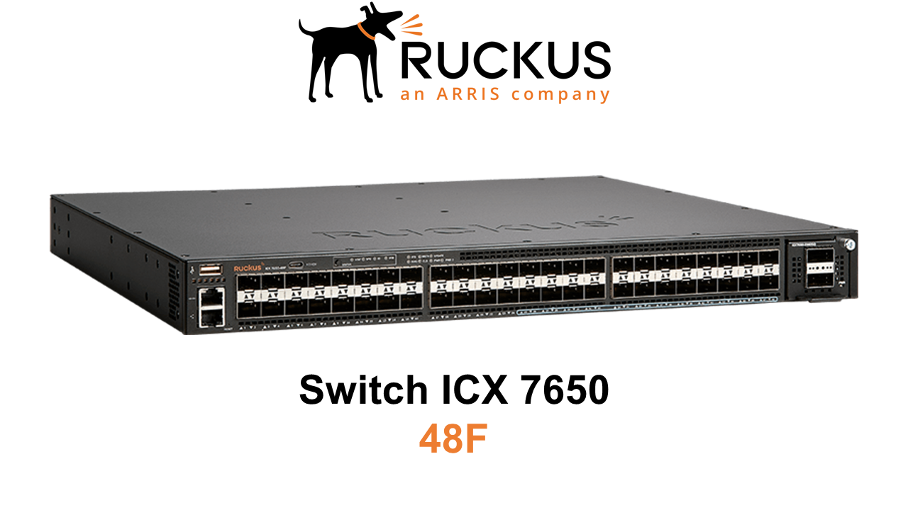 Ruckus ICX 7650-48F Switch (End of Sale/Life)