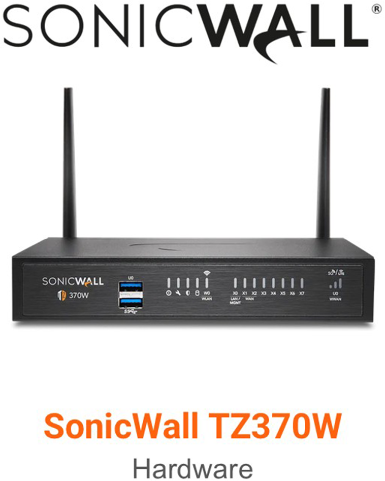 SonicWall TZ 370 Wireless-AC Intl Appliance